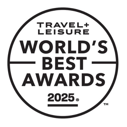 2025 Travel + Leisure World's Best Award