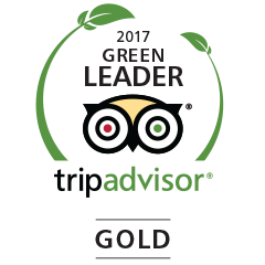 2017 Trip Advisor Green Leader Gold Hotel Logo