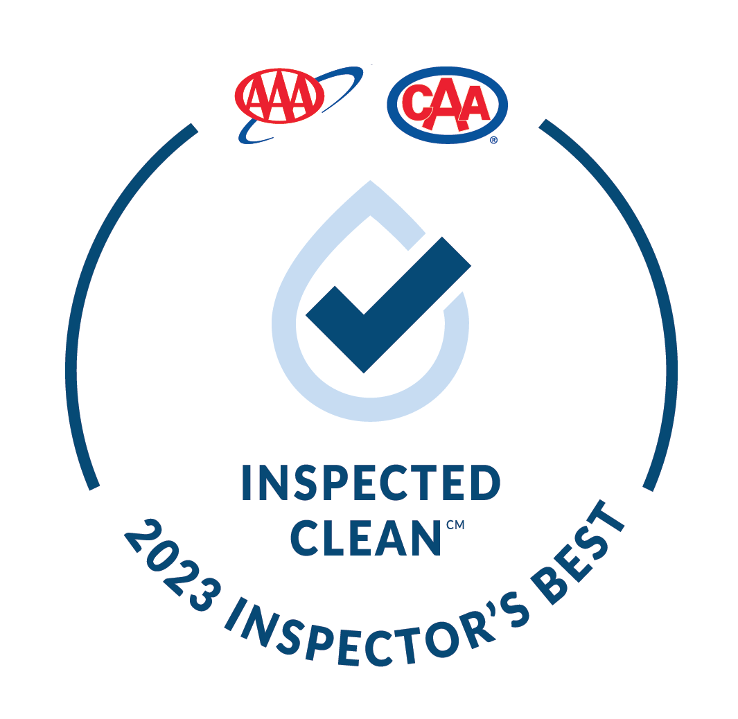 2023 AAA CAA Best Inspected Clean logo