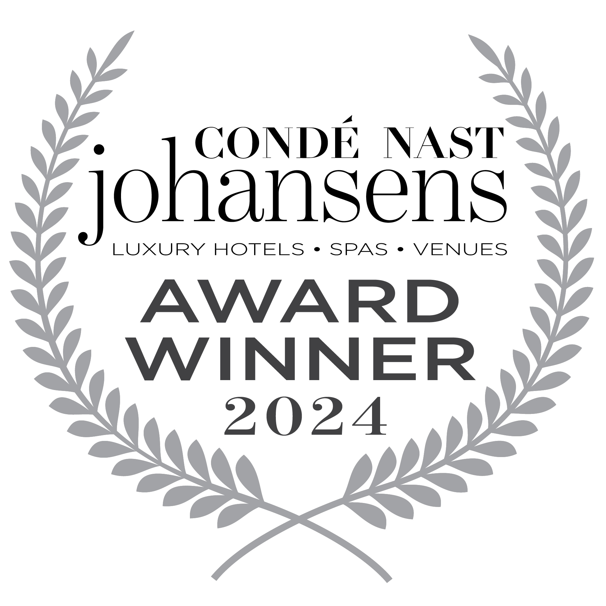 2024 Conde Nast Johanses Award Winner logo