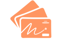 Illustration of 3 fanned out credit cards