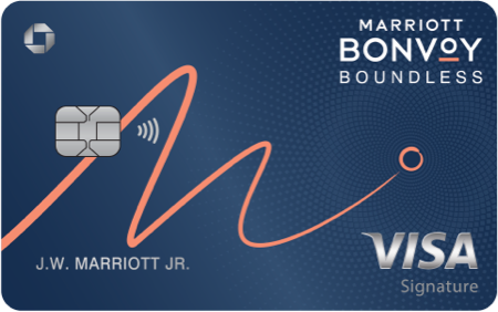 从Chase了解更多有关万豪Bonvoy Boundless®信用卡的信息