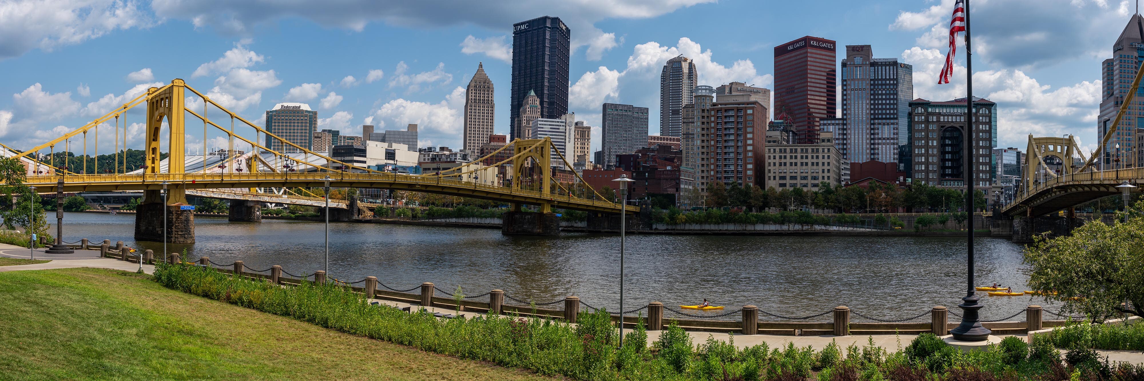 View of PNC Park l& the 6th St Bridge ooking across the Allegheny River -  Picture of Renaissance Pittsburgh Hotel - Tripadvisor