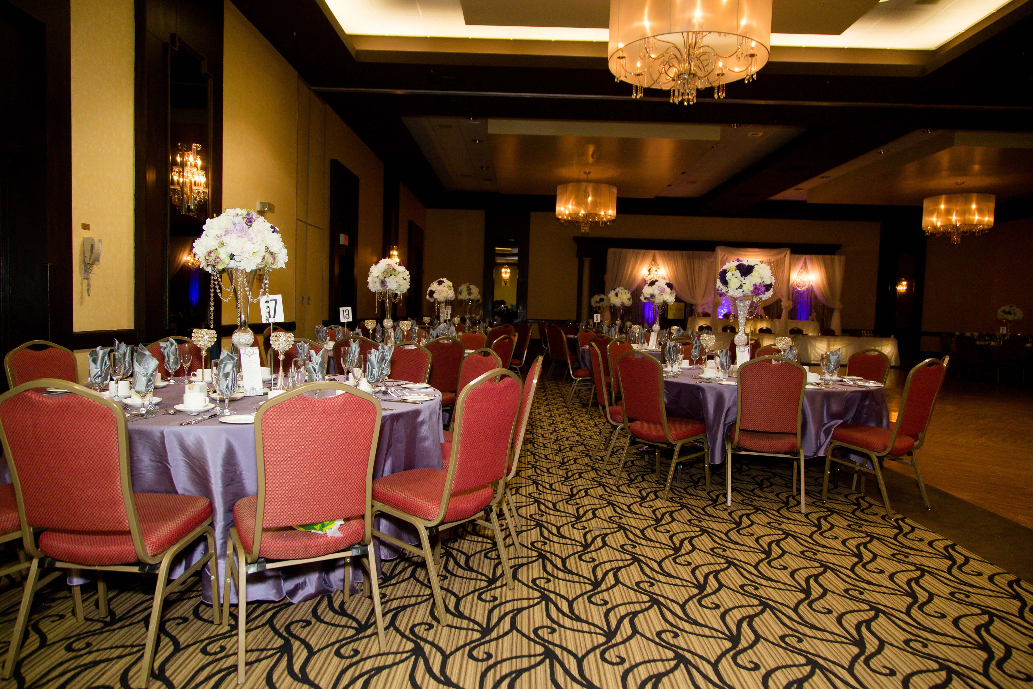 Grand ballroom reception